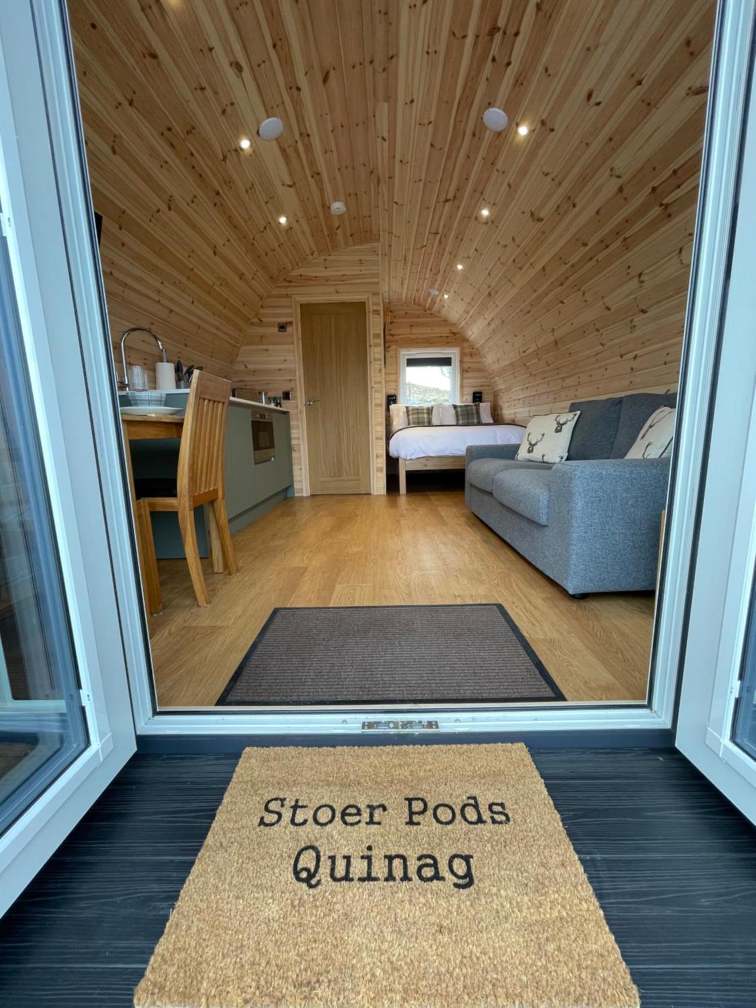 로친버 Stoer Pods - Quinag Pod 빌라 외부 사진